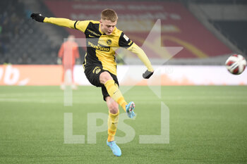 2022-01-29 - January 29, 2022, Bern, Wankdorf, Super League: BSC Young Boys - FC Lugano, #27 Lewin Blum (Young Boys) at the end. - BSC YOUNG BOYS VS FC LUGANO - SWISS SUPER LEAGUE - SOCCER
