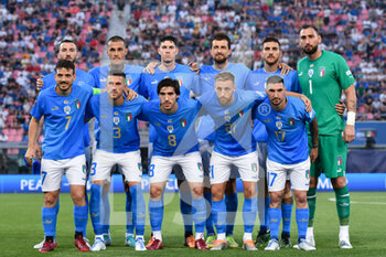 2022-06-04 - Line-up Italy - ITALY VS GERMANY - UEFA NATIONS LEAGUE - SOCCER