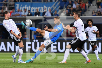 2022-06-04 - Gianluca Scamacca (Italy) - ITALY VS GERMANY - UEFA NATIONS LEAGUE - SOCCER