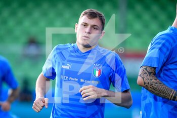 2022-06-07 - Italy's Nicolò Barella portrait - ITALY VS HUNGARY - UEFA NATIONS LEAGUE - SOCCER