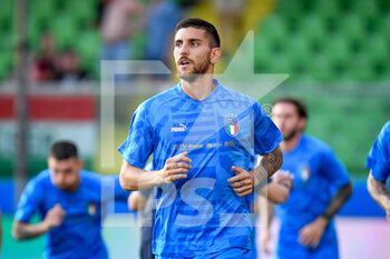 2022-06-07 - Italy's Lorenzo Pellegrini portrait - ITALY VS HUNGARY - UEFA NATIONS LEAGUE - SOCCER
