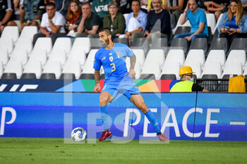 2022-06-07 - Italy's Leonardo Spinazzola portrait in action - ITALY VS HUNGARY - UEFA NATIONS LEAGUE - SOCCER