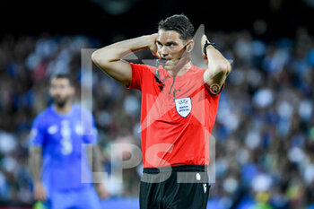 2022-06-07 - The referee of the match Sandro Scharer - ITALY VS HUNGARY - UEFA NATIONS LEAGUE - SOCCER