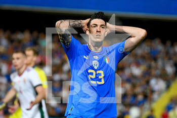 2022-06-07 - Disappointment of Italy's Alessandro Bastoni - ITALY VS HUNGARY - UEFA NATIONS LEAGUE - SOCCER