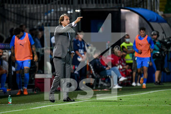 2022-06-07 - Italy's head coach Roberto Mancini gestures - ITALY VS HUNGARY - UEFA NATIONS LEAGUE - SOCCER