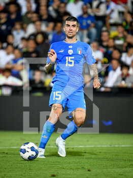 2022-06-07 - Italy's Gianluca Mancini portrait - ITALY VS HUNGARY - UEFA NATIONS LEAGUE - SOCCER
