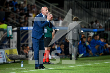 2022-06-07 - Hungary's head coach Marco Rossi portrait gestures - ITALY VS HUNGARY - UEFA NATIONS LEAGUE - SOCCER