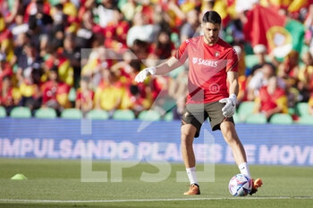 2022-06-02 - Rui Silva of Portugal warms up during the UEFA Nations League, League A - Group A2 football match between Spain and Portugal on June 2, 2022 at Benito Villamarin stadium in Sevilla, Spain - FOOTBALL - NATIONS LEAGUE - SPAIN V PORTUGAL - UEFA NATIONS LEAGUE - SOCCER