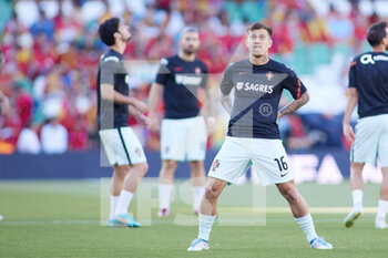 2022-06-02 - Otavio of Portugal warms up during the UEFA Nations League, League A - Group A2 football match between Spain and Portugal on June 2, 2022 at Benito Villamarin stadium in Sevilla, Spain - FOOTBALL - NATIONS LEAGUE - SPAIN V PORTUGAL - UEFA NATIONS LEAGUE - SOCCER