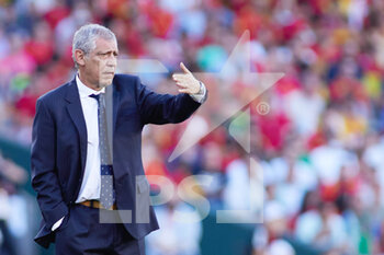 2022-06-02 - Fernando Santos, head coach of Portugal during the UEFA Nations League, League A - Group A2 football match between Spain and Portugal on June 2, 2022 at Benito Villamarin stadium in Sevilla, Spain - FOOTBALL - NATIONS LEAGUE - SPAIN V PORTUGAL - UEFA NATIONS LEAGUE - SOCCER