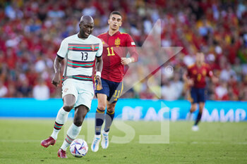 2022-06-02 - Danilo of Portugal during the UEFA Nations League, League A - Group A2 football match between Spain and Portugal on June 2, 2022 at Benito Villamarin stadium in Sevilla, Spain - FOOTBALL - NATIONS LEAGUE - SPAIN V PORTUGAL - UEFA NATIONS LEAGUE - SOCCER