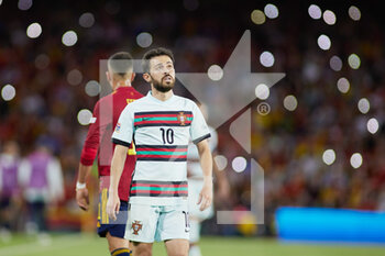 2022-06-02 - Bernardo Silva of Portugal during the UEFA Nations League, League A - Group A2 football match between Spain and Portugal on June 2, 2022 at Benito Villamarin stadium in Sevilla, Spain - FOOTBALL - NATIONS LEAGUE - SPAIN V PORTUGAL - UEFA NATIONS LEAGUE - SOCCER