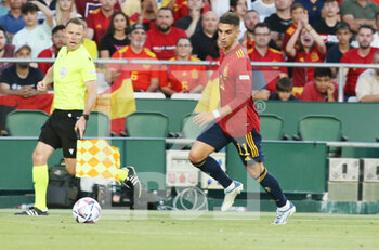 2022-06-02 - Ferran Torres of Spain during the UEFA Nations League, League A - Group A2 football match between Spain and Portugal on June 2, 2022 at Benito Villamarin stadium in Sevilla, Spain - FOOTBALL - NATIONS LEAGUE - SPAIN V PORTUGAL - UEFA NATIONS LEAGUE - SOCCER