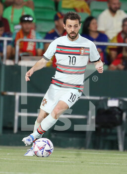 2022-06-02 - Bernardo Silva of Portugal during the UEFA Nations League, League A - Group A2 football match between Spain and Portugal on June 2, 2022 at Benito Villamarin stadium in Sevilla, Spain - FOOTBALL - NATIONS LEAGUE - SPAIN V PORTUGAL - UEFA NATIONS LEAGUE - SOCCER