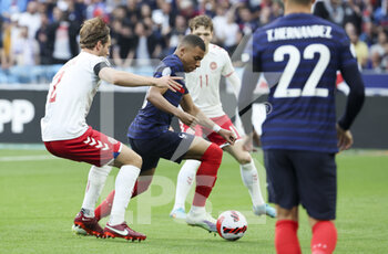 2022-06-03 - Kylian Mbappe of France during the UEFA Nations League League A - Group 1 football match between France and Denmark on June 3, 2022 at Stade de France in Saint-Denis near Paris, France - FOOTBALL - NATIONS LEAGUE - FRANCE V DENMARK - UEFA NATIONS LEAGUE - SOCCER