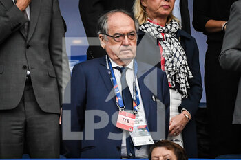2022-06-03 - French Football Federation (FFF) President Noel LE GRAET during the UEFA Nations League, League A - Group 1 football match between France and Denmark on June 3, 2022 at Stade de France in Saint-Denis near Paris, France - FOOTBALL - NATIONS LEAGUE - FRANCE V DENMARK - UEFA NATIONS LEAGUE - SOCCER