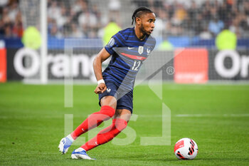 2022-06-03 - Christopher NKUNKU of France during the UEFA Nations League, League A - Group 1 football match between France and Denmark on June 3, 2022 at Stade de France in Saint-Denis near Paris, France - FOOTBALL - NATIONS LEAGUE - FRANCE V DENMARK - UEFA NATIONS LEAGUE - SOCCER