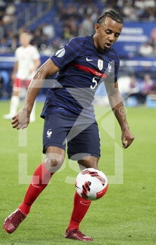 2022-06-03 - Jules Kounde of France during the UEFA Nations League League A - Group 1 football match between France and Denmark on June 3, 2022 at Stade de France in Saint-Denis near Paris, France - FOOTBALL - NATIONS LEAGUE - FRANCE V DENMARK - UEFA NATIONS LEAGUE - SOCCER