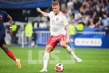 2022-06-03 - Andreas CORNELIUS of Denmark during the UEFA Nations League, League A - Group 1 football match between France and Denmark on June 3, 2022 at Stade de France in Saint-Denis near Paris, France - FOOTBALL - NATIONS LEAGUE - FRANCE V DENMARK - UEFA NATIONS LEAGUE - SOCCER