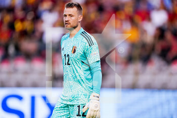 2022-06-03 - Simon Mignolet of Belgium during the UEFA Nations League 2022, League A Group 4 football match between Belgium and Netherlands on June 3, 2022 at the King Baudouin Stadium in Brussels, Belgium - FOOTBALL - NATIONS LEAGUE 2022 - BELGIUM V NETHERLANDS - UEFA NATIONS LEAGUE - SOCCER