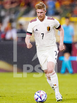 2022-06-03 - Kevin De Bruyne of Belgium during the UEFA Nations League 2022, League A Group 4 football match between Belgium and Netherlands on June 3, 2022 at the King Baudouin Stadium in Brussels, Belgium - FOOTBALL - NATIONS LEAGUE 2022 - BELGIUM V NETHERLANDS - UEFA NATIONS LEAGUE - SOCCER