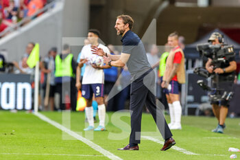 2022-06-04 - Coach Gareth Southgate of England during the UEFA Nations League, League A - Group 3 football match between Hungary and England on June 4, 2022 at Puskas Arena Park in Budapest, Hungary - FOOTBALL - NATIONS LEAGUE 2022 - HUNGARY V ENGLAND - UEFA NATIONS LEAGUE - SOCCER