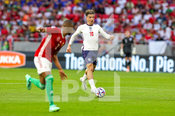2022-06-04 - Jack Grealish (16) of England during the UEFA Nations League, League A - Group 3 football match between Hungary and England on June 4, 2022 at Puskas Arena Park in Budapest, Hungary - FOOTBALL - NATIONS LEAGUE 2022 - HUNGARY V ENGLAND - UEFA NATIONS LEAGUE - SOCCER
