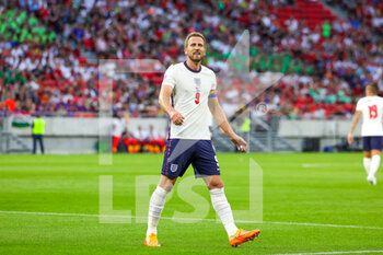 2022-06-04 - Harry Kane (9) of England during the UEFA Nations League, League A - Group 3 football match between Hungary and England on June 4, 2022 at Puskas Arena Park in Budapest, Hungary - FOOTBALL - NATIONS LEAGUE 2022 - HUNGARY V ENGLAND - UEFA NATIONS LEAGUE - SOCCER