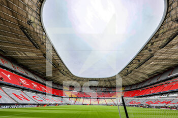2022-06-07 - General view inside the Allianz Arena during the UEFA Nations League 2022, League A - Group 3 football match between Germany and England on June 7, 2022 at Allianz Arena in Munich, Germany - FOOTBALL - NATIONS LEAGUE 2022 - GERMANY V ENGLAND - UEFA NATIONS LEAGUE - SOCCER
