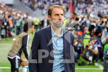 2022-06-07 - Head coach Gareth Southgate of England during the UEFA Nations League 2022, League A - Group 3 football match between Germany and England on June 7, 2022 at Allianz Arena in Munich, Germany - FOOTBALL - NATIONS LEAGUE 2022 - GERMANY V ENGLAND - UEFA NATIONS LEAGUE - SOCCER