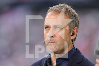 2022-06-07 - Head coach Hansi Flick of Germany ahead of the UEFA Nations League 2022, League A - Group 3 football match between Germany and England on June 7, 2022 at Allianz Arena in Munich, Germany - FOOTBALL - NATIONS LEAGUE 2022 - GERMANY V ENGLAND - UEFA NATIONS LEAGUE - SOCCER