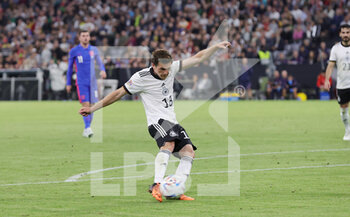 2022-06-07 - Jonas Hofmann of Germany scores a goal 1-0 during the UEFA Nations League 2022, League A - Group 3 football match between Germany and England on June 7, 2022 at Allianz Arena in Munich, Germany - FOOTBALL - NATIONS LEAGUE 2022 - GERMANY V ENGLAND - UEFA NATIONS LEAGUE - SOCCER