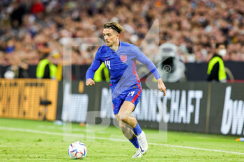 2022-06-07 - Jack Grealish (14) of England during the UEFA Nations League 2022, League A - Group 3 football match between Germany and England on June 7, 2022 at Allianz Arena in Munich, Germany - FOOTBALL - NATIONS LEAGUE 2022 - GERMANY V ENGLAND - UEFA NATIONS LEAGUE - SOCCER