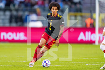 2022-06-08 - Axel Witsel of Belgium during the UEFA Nations League 2022, League A - Group 4 football match between Belgium and Poland on June 8, 2022 at King Baudouin Stadium in Brussels, Belgium - FOOTBALL - NATIONS LEAGUE 2022 - BELGIUM V POLAND - UEFA NATIONS LEAGUE - SOCCER