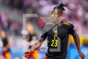 2022-06-08 - Michy Batshuayi of Belgium during the UEFA Nations League 2022, League A - Group 4 football match between Belgium and Poland on June 8, 2022 at King Baudouin Stadium in Brussels, Belgium - FOOTBALL - NATIONS LEAGUE 2022 - BELGIUM V POLAND - UEFA NATIONS LEAGUE - SOCCER