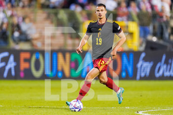 2022-06-08 - Leander Dendoncker of Belgium during the UEFA Nations League 2022, League A - Group 4 football match between Belgium and Poland on June 8, 2022 at King Baudouin Stadium in Brussels, Belgium - FOOTBALL - NATIONS LEAGUE 2022 - BELGIUM V POLAND - UEFA NATIONS LEAGUE - SOCCER