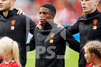 2022-06-08 - Tyrell Malacia of The Netherlands during the UEFA Nations League 2022, League A - Group 4 football match between Wales and The Netherlands on June 8, 2022 at Cardiff City Stadium in Cardiff, Wales - FOOTBALL - NATIONS LEAGUE 2022 - WALES V NETHERLANDS - UEFA NATIONS LEAGUE - SOCCER