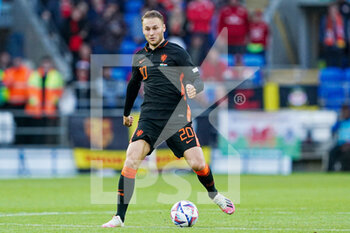 2022-06-08 - Teun Koopmeiners of The Netherlands during the UEFA Nations League 2022, League A - Group 4 football match between Wales and The Netherlands on June 8, 2022 at Cardiff City Stadium in Cardiff, Wales - FOOTBALL - NATIONS LEAGUE 2022 - WALES V NETHERLANDS - UEFA NATIONS LEAGUE - SOCCER