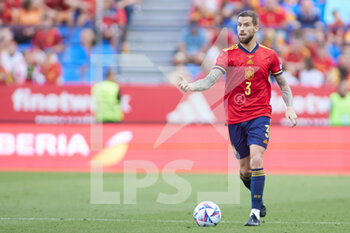 12/06/2022 - Inigo Martinez of Spain during the UEFA Nations League 2022, League A - Group 2 football match between Spain and Czech Republic on June 12, 2022 at the La Rosaleda Stadium in Malaga, Spain - FOOTBALL - NATIONS LEAGUE 2022 - SPAIN V CZECH REPUBLIC - UEFA NATIONS LEAGUE - CALCIO
