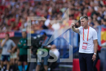 12/06/2022 - Jaroslav Silhavy, head coach of Czech Republic during the UEFA Nations League 2022, League A - Group 2 football match between Spain and Czech Republic on June 12, 2022 at the La Rosaleda Stadium in Malaga, Spain - FOOTBALL - NATIONS LEAGUE 2022 - SPAIN V CZECH REPUBLIC - UEFA NATIONS LEAGUE - CALCIO