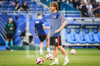 2022-06-13 - Luka MODRIC of Croatia during the UEFA Nations League, League A - Group 1 football match between France and Croatia on June 13, 2022 at Stade de France in Saint-Denis near Paris, France - FOOTBALL - NATIONS LEAGUE - FRANCE V CROATIA - UEFA NATIONS LEAGUE - SOCCER