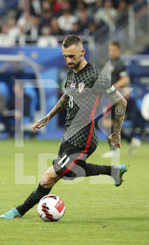 2022-06-13 - Marcelo Brozovic of Croatia during the UEFA Nations League, League A - Group 1 football match between France and Croatia on June 13, 2022 at Stade de France in Saint-Denis near Paris, France - FOOTBALL - NATIONS LEAGUE - FRANCE V CROATIA - UEFA NATIONS LEAGUE - SOCCER
