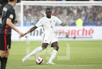 2022-06-13 - Ibrahima Konate of France during the UEFA Nations League, League A - Group 1 football match between France and Croatia on June 13, 2022 at Stade de France in Saint-Denis near Paris, France - FOOTBALL - NATIONS LEAGUE - FRANCE V CROATIA - UEFA NATIONS LEAGUE - SOCCER