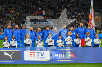 23/09/2022 - national anthems - ITALY VS ENGLAND - UEFA NATIONS LEAGUE - CALCIO