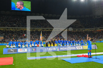 23/09/2022 - national anthems - ITALY VS ENGLAND - UEFA NATIONS LEAGUE - CALCIO