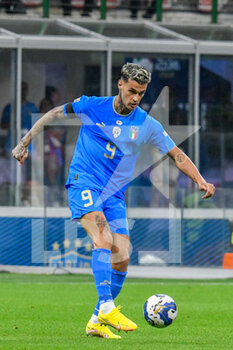 23/09/2022 - Italy's Gianluca Scamacca - ITALY VS ENGLAND - UEFA NATIONS LEAGUE - CALCIO