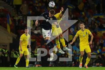 2022-09-21 - Scott McTominay of Scotland during the UEFA Nations League match between Scotland and Ukraine at Hampden Park, Glasgow, United Kingdom on 21 September 2022. Photo Colin Poultney / ProSportsImages / DPPI - FOOTBALL - UEFA NATIONS LEAGUE - SCOTLAND V UKRAINE - UEFA NATIONS LEAGUE - SOCCER