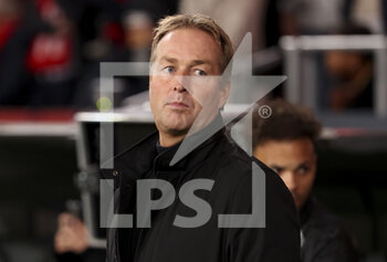 2022-09-25 - Coach of Denmark Kasper Hjulmand during the UEFA Nations League, League A - Group 1 football match between Denmark and France on September 25, 2022 at Parken Stadium in Copenhagen, Denmark - FOOTBALL - NATIONS LEAGUE - DENMARK V FRANCE - UEFA NATIONS LEAGUE - SOCCER