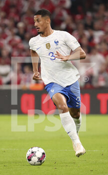 2022-09-25 - William Saliba of France during the UEFA Nations League, League A - Group 1 football match between Denmark and France on September 25, 2022 at Parken Stadium in Copenhagen, Denmark - FOOTBALL - NATIONS LEAGUE - DENMARK V FRANCE - UEFA NATIONS LEAGUE - SOCCER