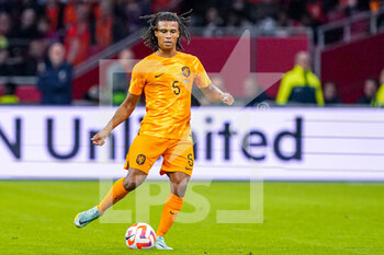 2022-09-25 - Nathan Ake of Netherlands during the UEFA Nations League, League A Group 4, football match between Netherlands and Belgium on September 25, 2022 at Johan Cruijff ArenA in Amsterdam, Netherlands - FOOTBALL - NATIONS LEAGUE - NETHERLANDS V BELGIUM - UEFA NATIONS LEAGUE - SOCCER